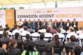 Directivos de Adient y autoridades estatales encabezaron el anuncio de expansión de la planta en Monclova, donde se prevé la creación de mil 500 empleos para la Región Centro-Desierto de Coahuila.
