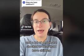 La mujer asegura en sus redes sociales no estar de acuerdo con la maternidad