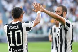 Dybala e Higuaín, Argentinos guían victoria de la Juve