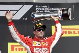 Raikkonen alarga el festejo de Hamilton hasta el GP de México; Checo llega décimo en Austin