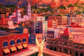 Timelapse: Así se creó el cartel por el 449 aniversario de Saltillo