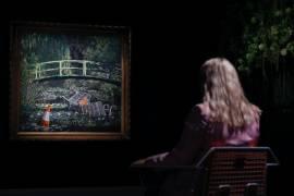 Show Me the Monet de Banksy se subasta por casi 10 millones de dólares