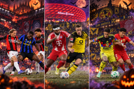 Milan vs Inter, Bayern Múnich vs Borussia Dortmund y América vs Toluca protagonizarán un sábado de Halloween cargado de rivalidad, historia y emociones en las principales ligas de Europa y México.