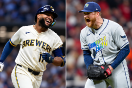Jackson Chourio, de los Brewers de Milwaukee, y Drew Rasmussen, de los Rays de Tampa Bay, serán dos de las figuras a seguir en la Serie Mundial 2026, donde ambas franquicias buscarán conquistar su primer título de Grandes Ligas.