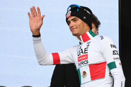 Isaac del Toro disputó el GP de Québec como parte de su preparación rumbo al Mundial de Ciclismo de Ruta en Canadá.