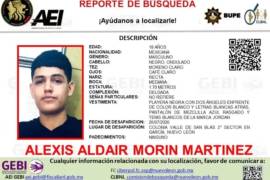 Morín Martínez fue visto por última vez el 26 de julio al salir de su domicilio, ubicado en esa misma colonia.