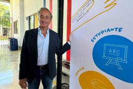 Eduardo Tricio destacó que la educación es la herramienta más poderosa para transformar vidas y construir mejores futuros. FOTOS: SANDRA GÓMEZ