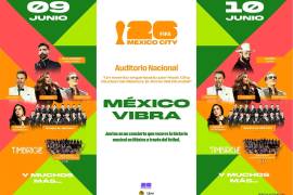 Alejandro Fernández, Carín León y Mijares encabezarán el festival musical “México Vibra”, una serie de conciertos programados en la Ciudad de México como parte de las celebraciones del Fan Fest rumbo al Mundial 2026.