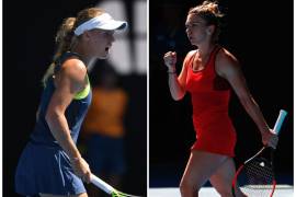 Simona Halep y Caroline Wozniacki definirán el título en Australia