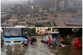 Inundación en Houston es algo sin precedentes, en Mumbai es algo recurrente