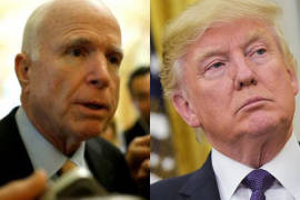 ‘Dictadores empiezan reprimiendo a la prensa’, le dice McCain a Trump