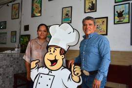 Jorge Alberto Cortés Aranda destaca que el éxito del negocio es resultado del esfuerzo de sus padres, Eulalio Cortés Nájera y Virginia Aranda Alatorre, junto con toda la familia.
