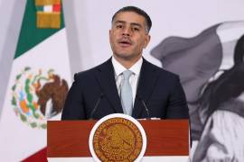 Omar García Harfuch se reúne con la gobernadora María Eugenia Campos