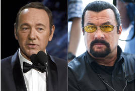 Fiscales rechazan casos de abuso contra Spacey, Seagal