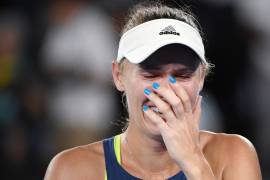 Así vivió Caroline Wozniacki su victoria en el Open de Australia