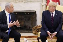 En un avance de la reunión, Trump dijo a los periodistas el domingo que las conversaciones con Israel y otros países sobre Oriente Medio estaban “avanzando”, pero no ofreció detalles.