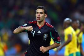 Rafael Márquez anotó el gol que le dio a México el empate 1-1 ante Sudáfrica en el partido inaugural del Mundial 2010.
