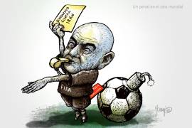Un penal en el otro mundial