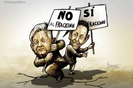 AMLO-Sheinbaum: Fracking político