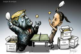 Trump vs. Sheinbaum: Juegos de amigos