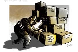 Limpiar un mundo de falsedades