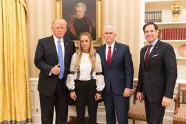 Trump pide la liberación “inmediata” de Leopoldo López