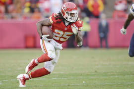 Jamaal Charles no jugará ante Colts