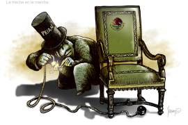 La mecha en la marcha