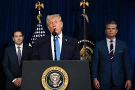 Donald Trump aseguró en conferencia que podría actuar contra Cuba próximamente.