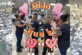 Amor de maquila: le propone matrimonio a su pareja durante su turno en Jaropamex ¡Y dice que sí!
