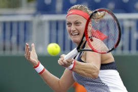 Errores hunden a Kvitova en Abierto de Miami