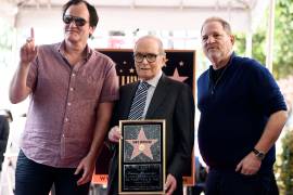 Ennio Morricone recibe su estrella en el Paseo de la Fama de Hollywood