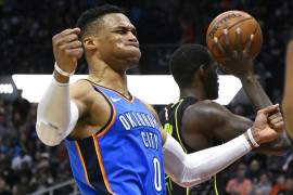 Russell Westbrook se une al club de los 100 triples dobles