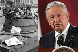 López Obrador justificó que en la represión estudiantil, quienes participaron de manera directa fueron miembros del Estado Mayor Presidencial.