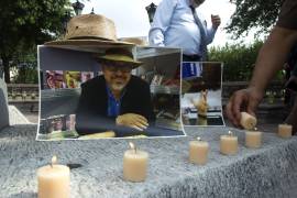 Griselda Triana, viuda del periodista, dijo que no va a cesar en su exigencia aun cuando el tema de la extradición del autor intelectual es algo que no les interesa a las autoridades.