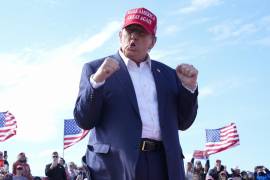 El sábado, Donald Trump asistió a un mitin en Vandalia, Ohio, en el cual expresó su apoyo al candidato al Senado Bernie Romero.