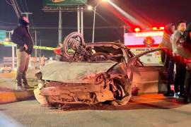 El simulacro mostró la reacción de los cuerpos de emergencia ante un choque entre un automóvil y una motocicleta.