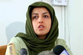 La activista iraní Narges Mohammadi, premio Nobel de la Paz, que no ceja en sus críticas contra las injusticias del Irán de los ayatolás.