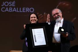 Dan la Medalla Bellas Artes al dramaturgo José Caballero