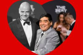 Maradona no quiere ver ni en pintura al presidente de la FIFA
