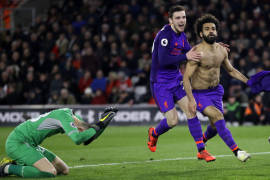 Mohamed Salah empuja al Liverpool a remontar y triunfar ante el Southampton