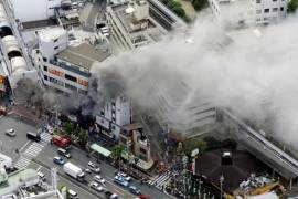 Takami prendió fuego al concurrido salón de pachinko de Osaka rociando gasolina y arrojando una cerilla encendida en 2009.