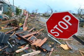 Mueren 4 personas por un tornado en Mississippi