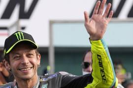 La leyenda del automovilismo Valentino Rossi vive su última temporada en MotoGP .