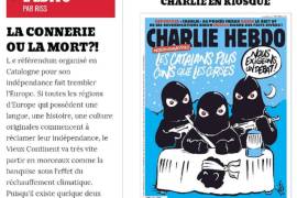 ¡Charlie Hebdo a la carga! Ahora se burla de independentistas catalanes