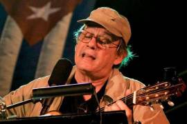 Silvio Rodriguez, cantautor cubano.