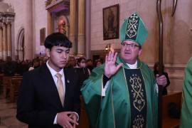 La homilía del obispo Hilario González de este domingo en la Catedral de Santiago, estuvo inspirada en las Bodas de Caná.