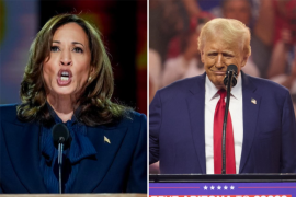 La vicepresidenta Kamala Harris no tiene previsto dirigirse al público esta noche. Se espera que Donald Trump se dirija a sus seguidores en el Centro de Convenciones de Palm Beach.