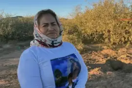 Ceci Flores acudió el pasado 29 de abril a Punta Chueca, Sonora, para pedirle a “El Comander”, un presunto líder criminal, que le dijera a dónde está su hijo, pero autoridad de la zona la declararon persona “non grata”.