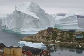 Un Iceberg de 6 kilómetros se separa de glaciar en Groenlandia